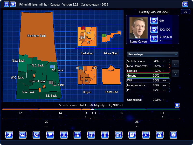 Saskatchewan 2003 270sims Campaigns