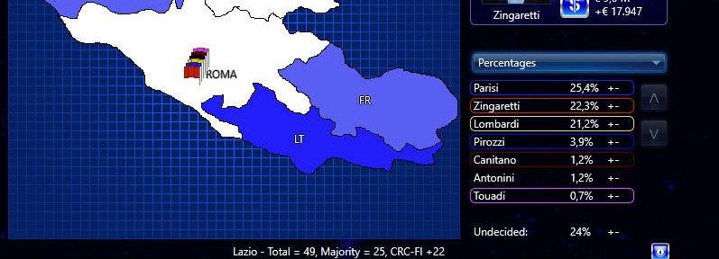 2018 – Lazio regional election